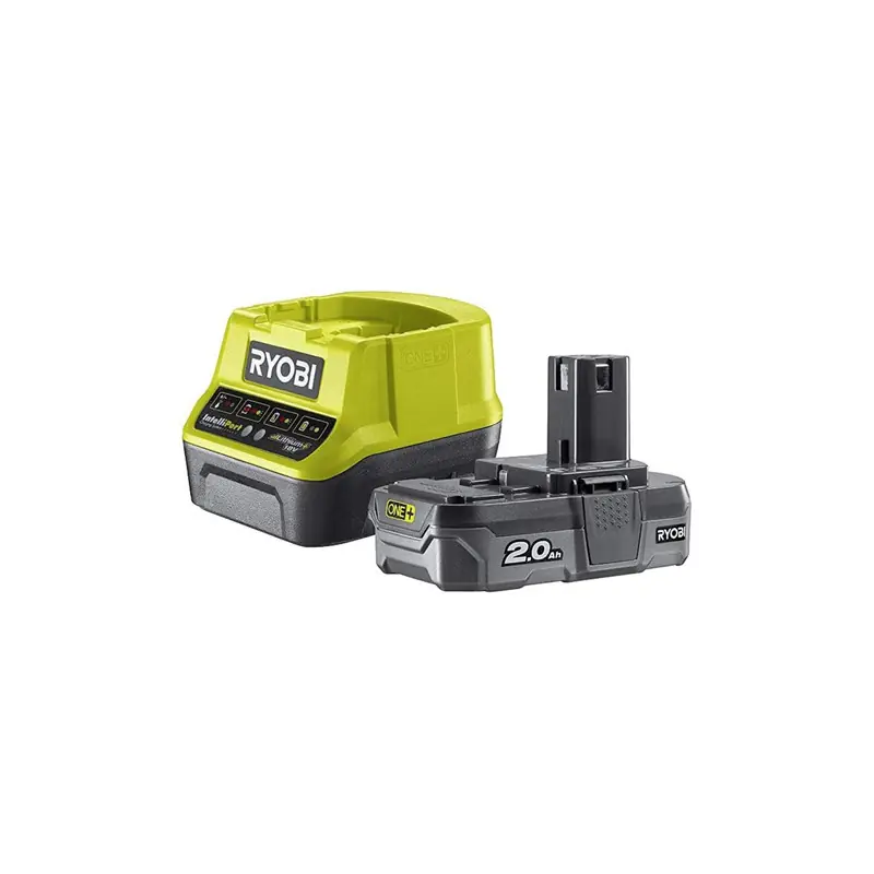 Chargeur rapide 2,0A et batterie Lithium+ 18V 2Ah One+ RC18120-120