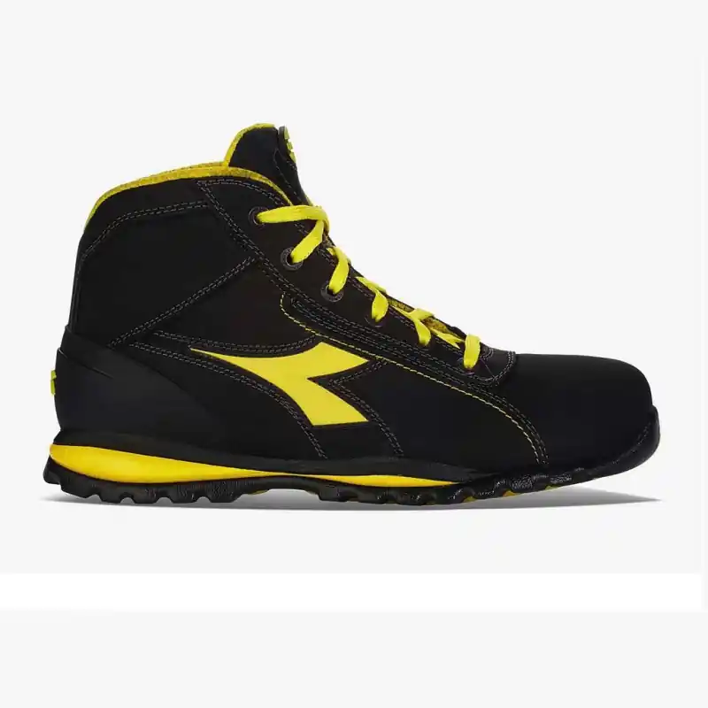 Chaussures de sécurité Glove Mid S3 Hro Sra Black taille 44 Diadora