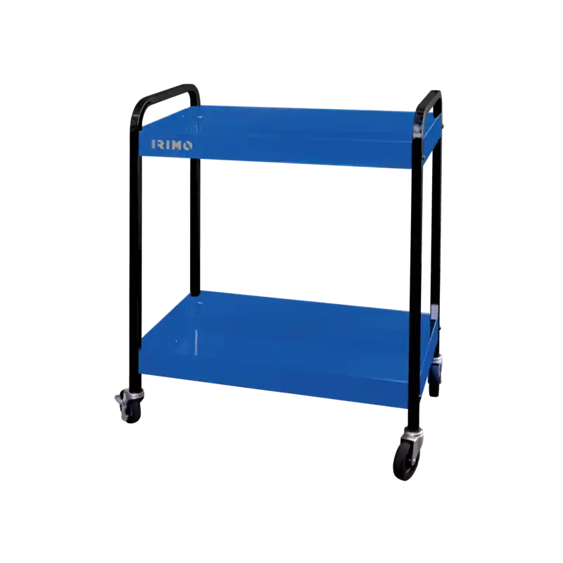 Chariot roulant 2 plateaux charge 150 kg maxi. 9064K-02