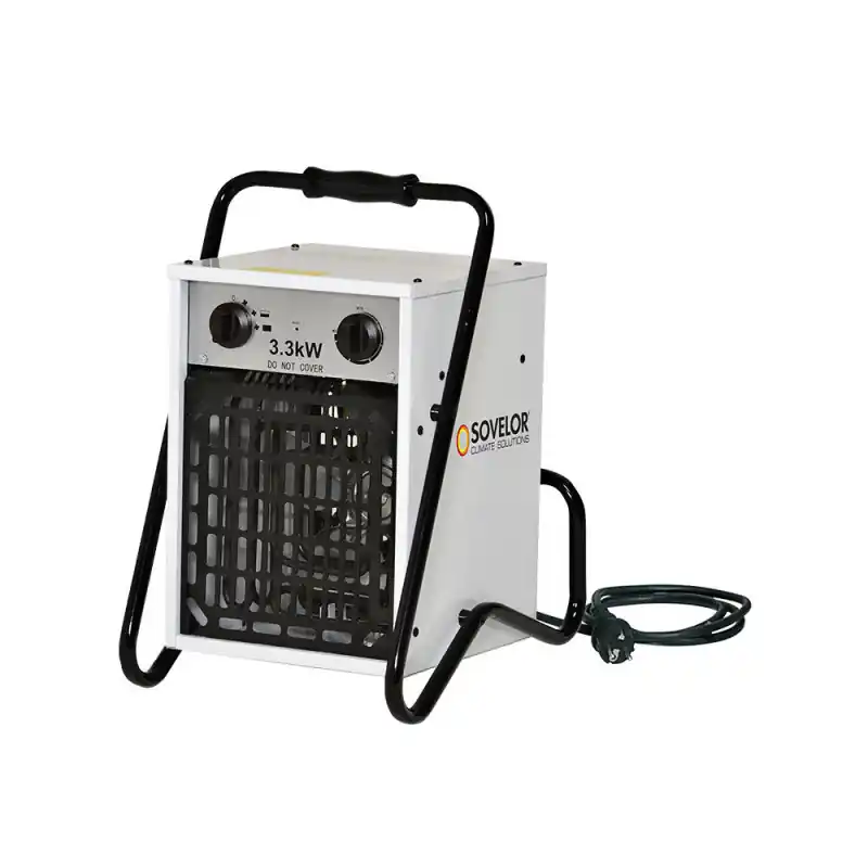 Chauffage B33 portable air pulsé électrique 3.3kW Sovelor