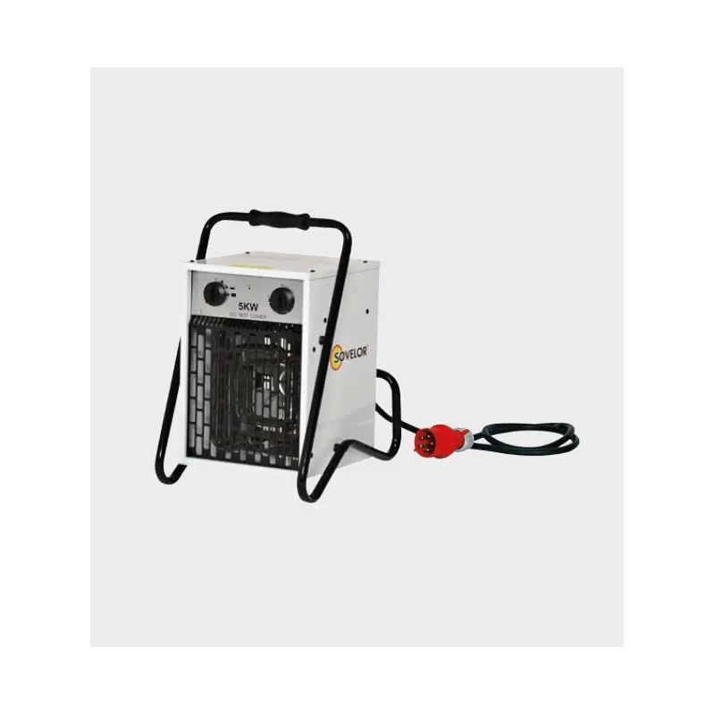 Chauffage air pulsé B5C portable 5kW 380V~3 50Hz Sovelor
