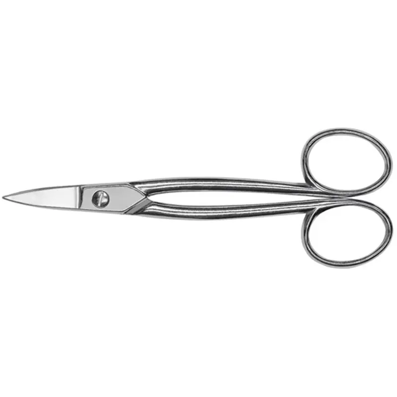 Cisaille d‘orfèvre et tôles fines 180mm branches anneaux et lames droi