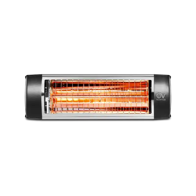 Chauffage rayonnant 15 kW 230 VAC avec 3 kits de fixation Palologiko S