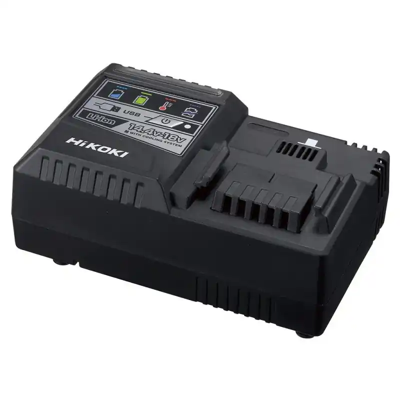 Chargeur rapide UC18YSL3W0Z multi-volt 14,4-18V Li-ion Hikoki