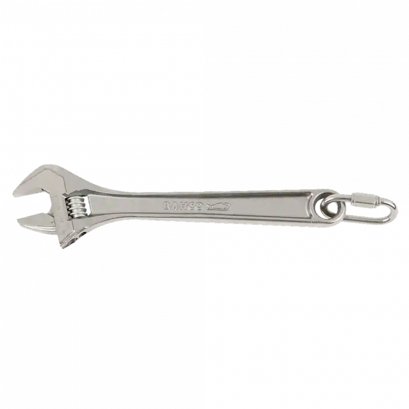 Clé à molette avec mousqueton 155 mm TAH8070