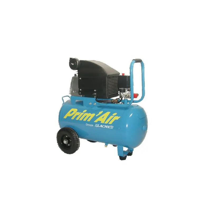 Compresseur 2CV Monophasé 13 m3/h 50L avec tuyau et souflette PRIMAIR