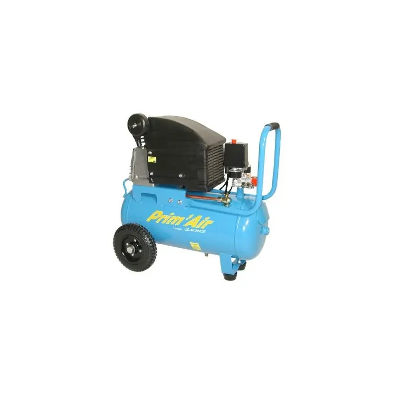 Compresseur 2CV Monophasé 13 m3/h 24L avec tuyau et souflette PRIMAIR