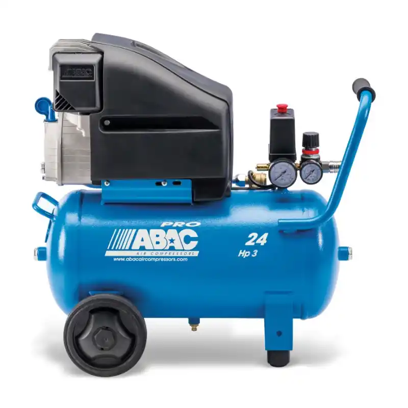 Compresseur à piston lubrifié 24L 10bar 3CV 186 m3/h PRO POLE POSITION