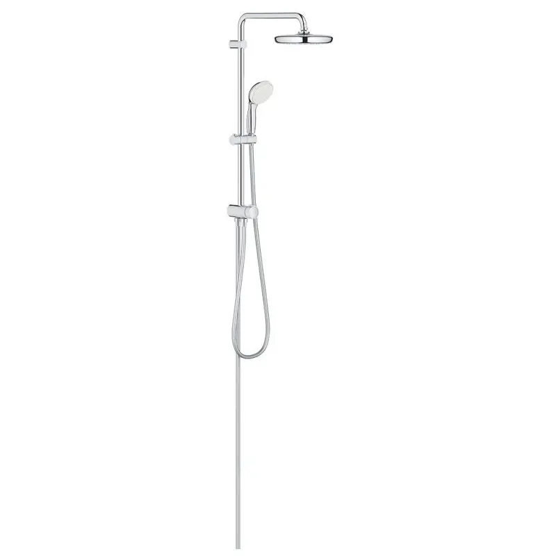 Colonne de douche avec inverseur manuel chromé Tempesta System 210 263