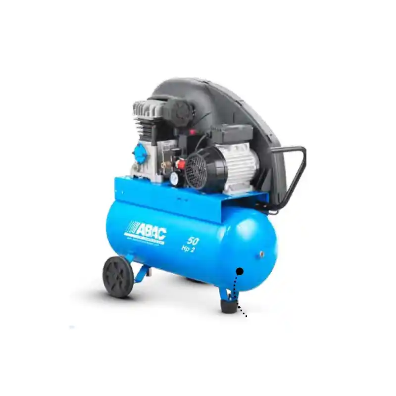 Compresseur Mono-étagé 50L 3CV 10 bar 20,2 m3/h A29B 50 CM3
