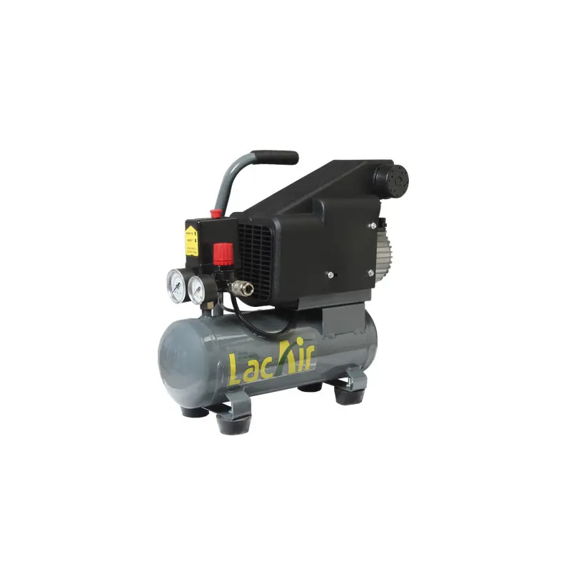 Compresseur monobloc 0,75CV Monophasé 7m3/h cuve 6L Compact 7/6