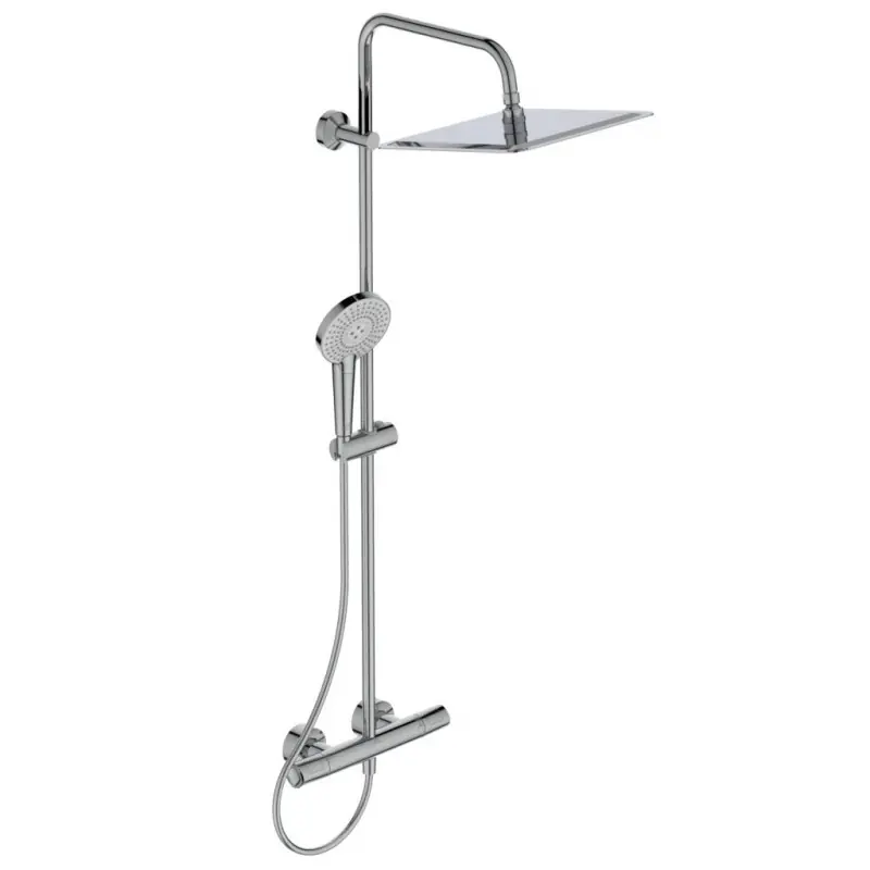 Colonne de douche thermostatique Evo Jet Diam 250 mm chrome Ceratherm