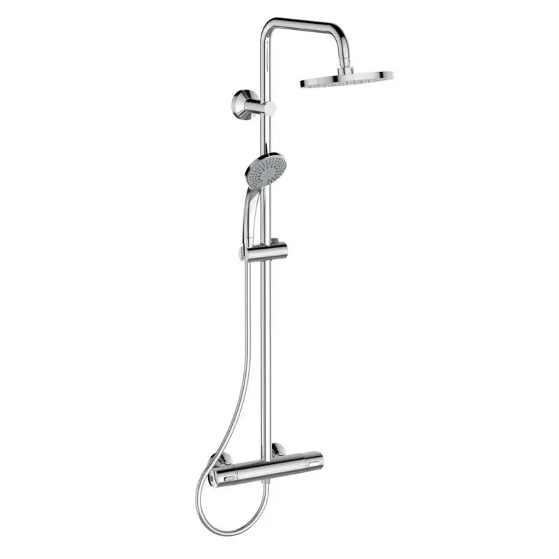 Colonne douche thermostatique OLYOS pomme tête anticalcaire 200mm orie