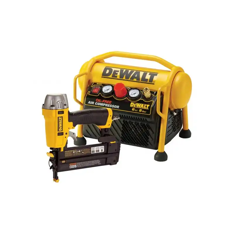 Compresseur 6 L portable cloueur pneumatique de finition 18 gauge
