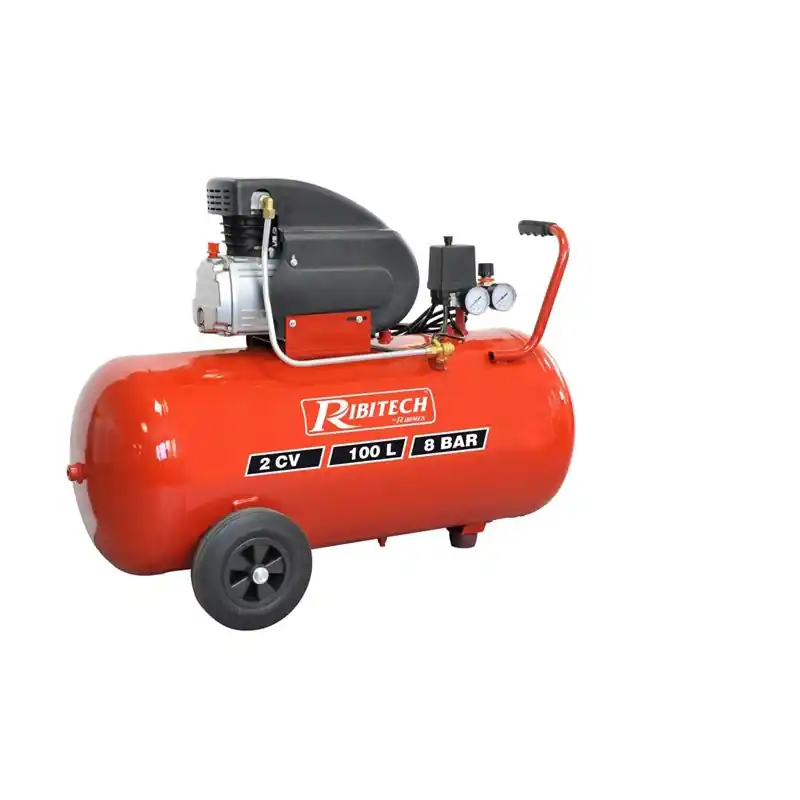 Compresseur 100 Litres 8 bar 3Cv tête en V PRCOMP3/100V
