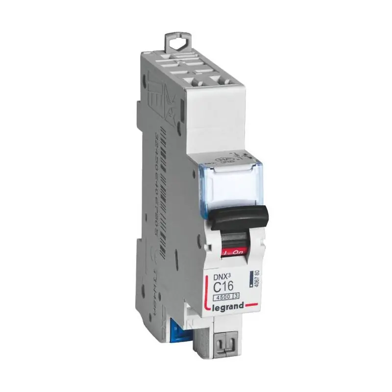 Disjoncteur DNX³ 4500 4,5 kA courbe C Vis/vis 25A