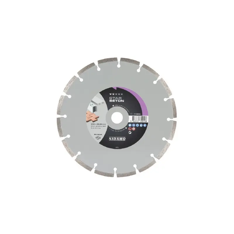 Disque Diamant Star Beton D. 230 X 22,23 X H 7