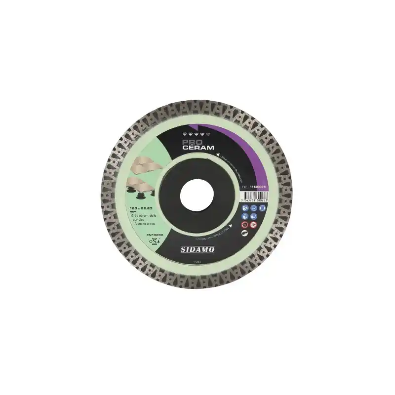 Disque Diamant Pro Ceram D.230 X 22,23 X H 10
