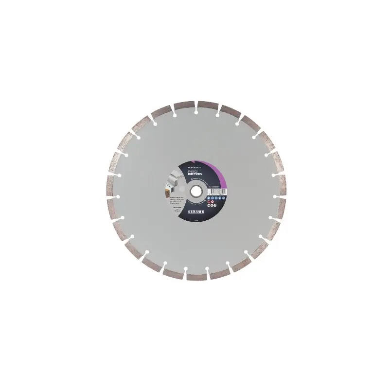 Disque Diamant Pro Beton D. 300 X 25,4 X H 12