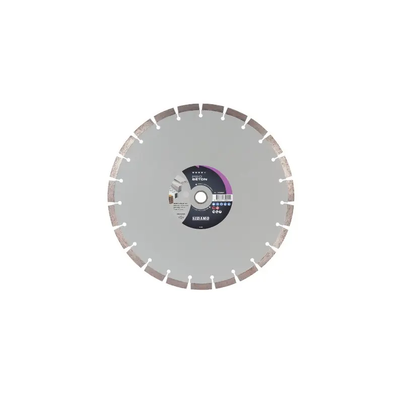 Disque Diamant Pro Beton D. 500 X 25,4 X H 10