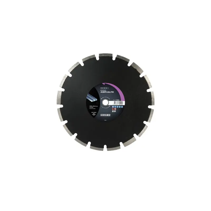 Disque Diamant Pro Asphalte D. 350 X 20 X H 10