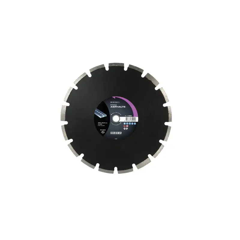 Disque Diamant Pro Asphalte D. 400 X 25,4 X H 10