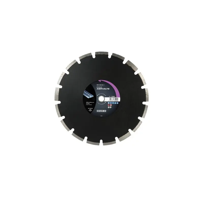 Disque Diamant Pro Asphalte D. 500 X 25,4 X H 10
