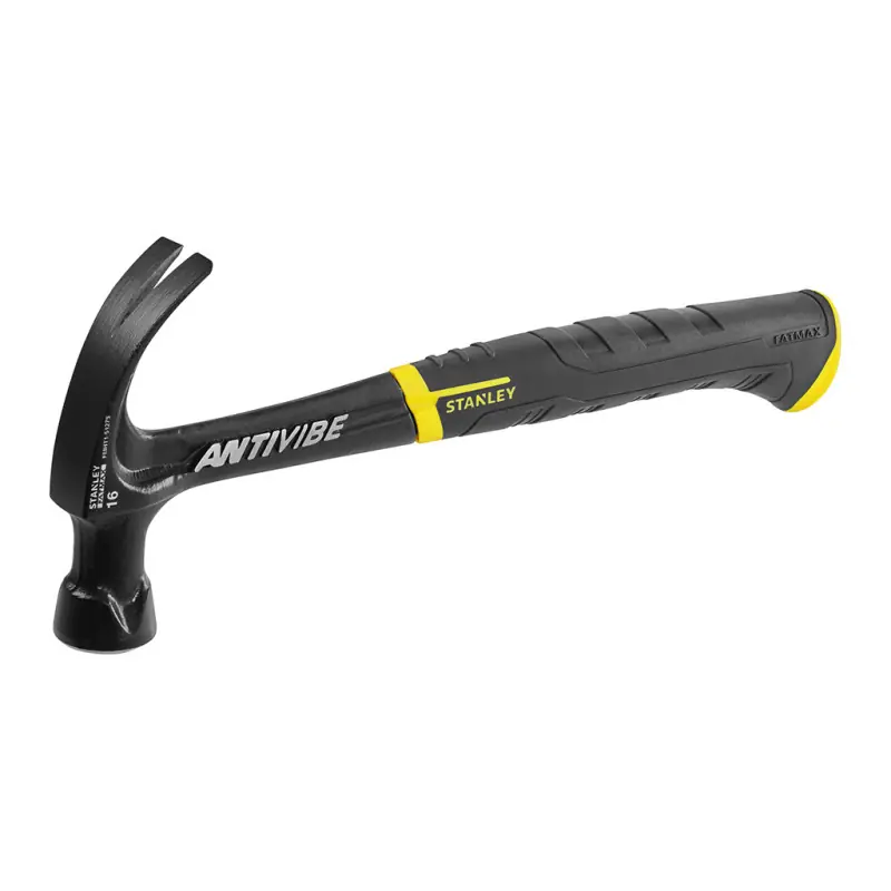 Marteau arrache-clous Antivibe forgé panne courbée Longueur 34 cm