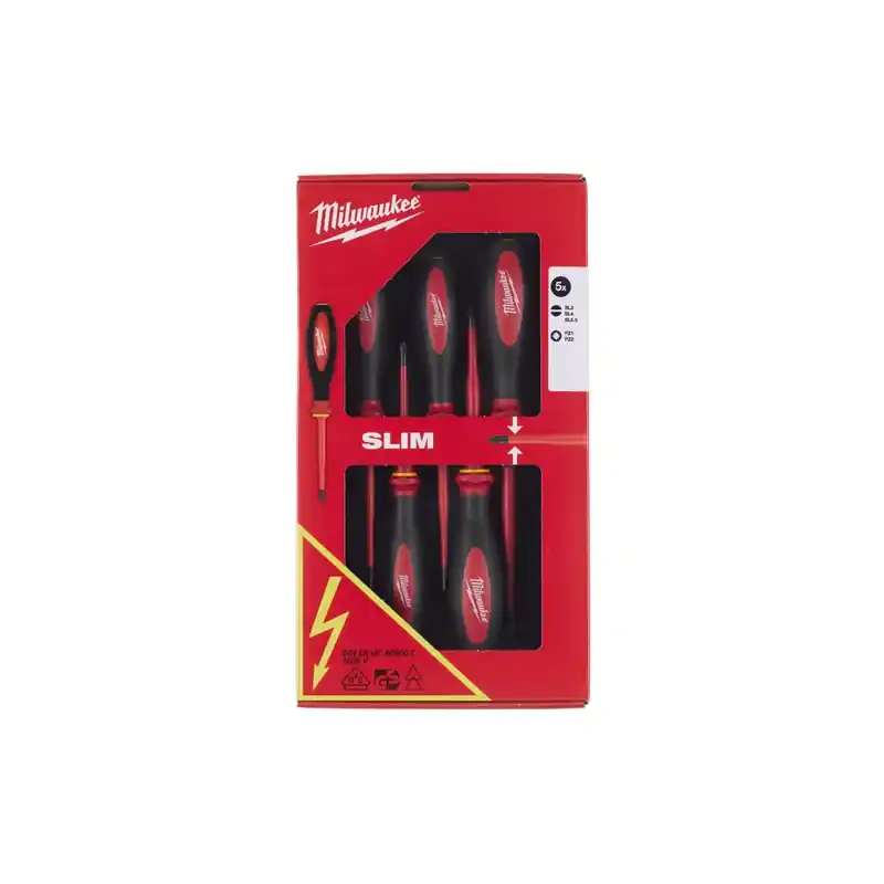Set de tournevis VDE SLIM 5 pièces