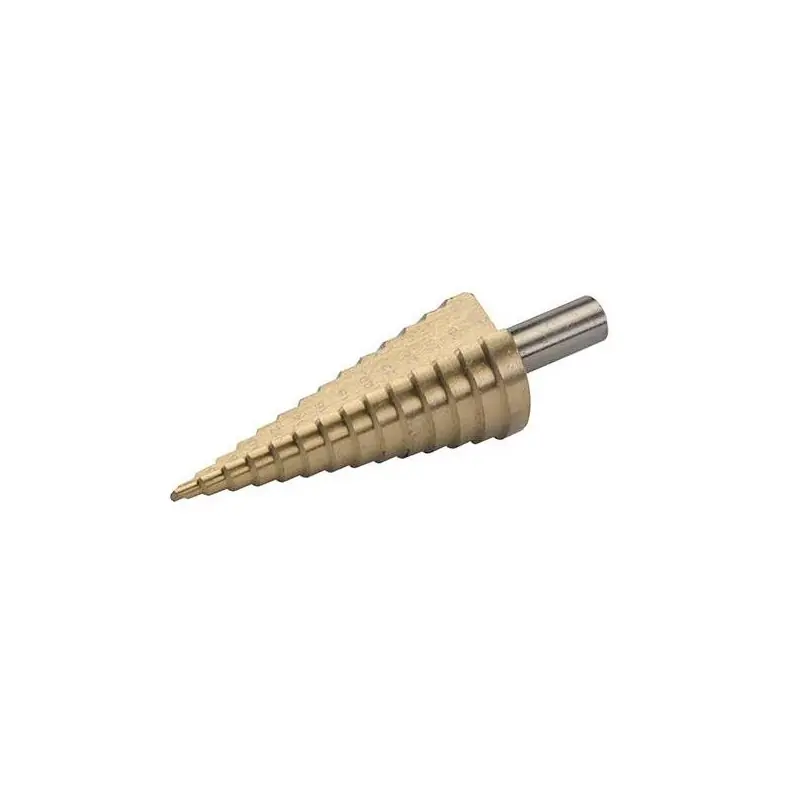 Fraise étagée titanée acier HSS 4 30 mm 675316