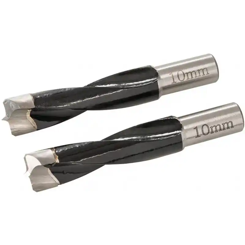 Forets pour chevilleuse tourillonneuse 10 mm, 2 pcs 700585