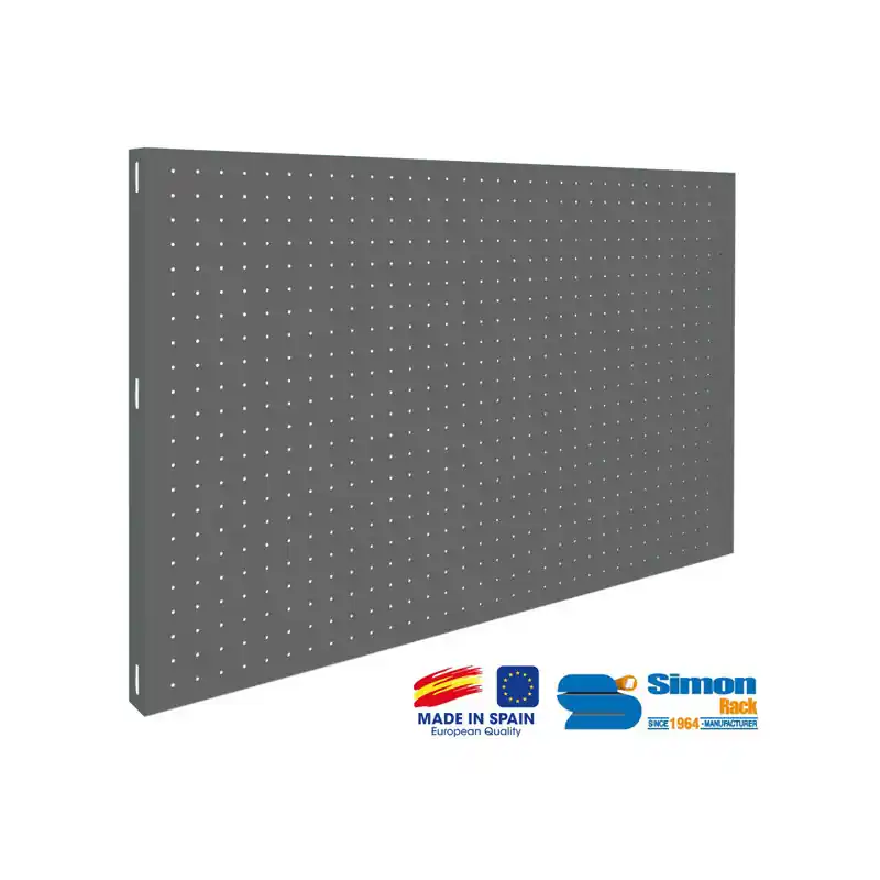 Panneau mural de rangement Panelclick 900x400mm gris foncé SimonRack