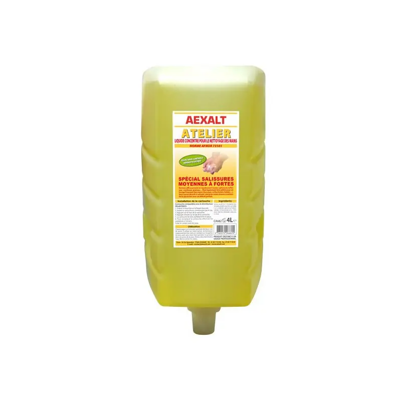 Savon liquide concentré à viscosité variable parfum agrume ATELIER Car
