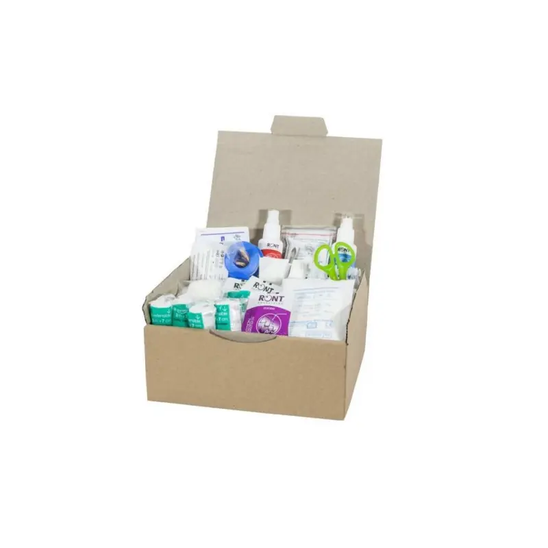 Kit armoire à pharmacie de 5 à 10 personnes en carton KIT 5102 BP
