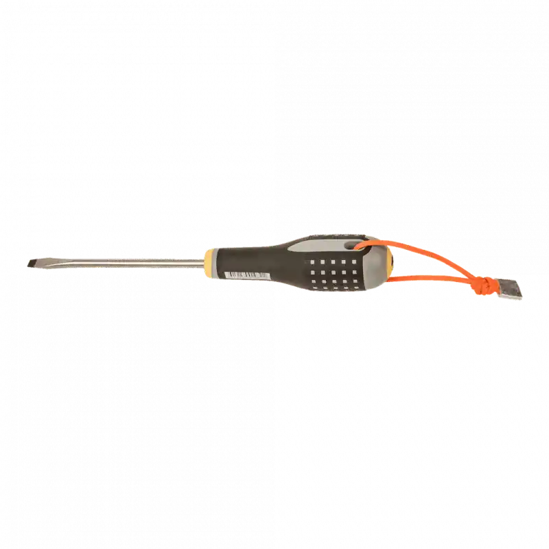Tournevis plat ERGO™ 16 x 8 x 210 mm vis à fente avec cordon Dyneema T