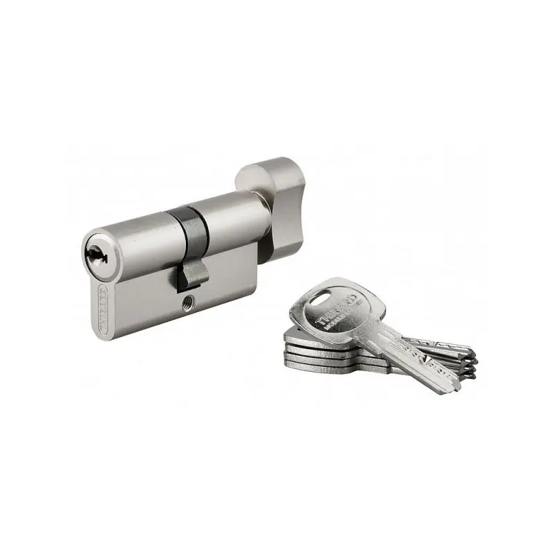 Cylindre de Serrure à bouton 30 x 30 mm en boîte 17757