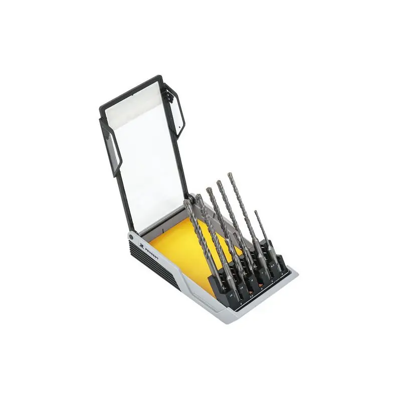Coffret 10 pièces forets béton SDS+ usage intensif