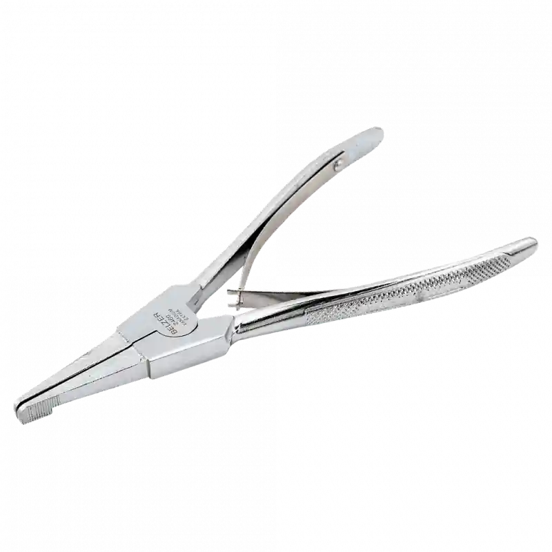 Pince à circlips en fer à cheval extérieur 175 mm chromée 2460
