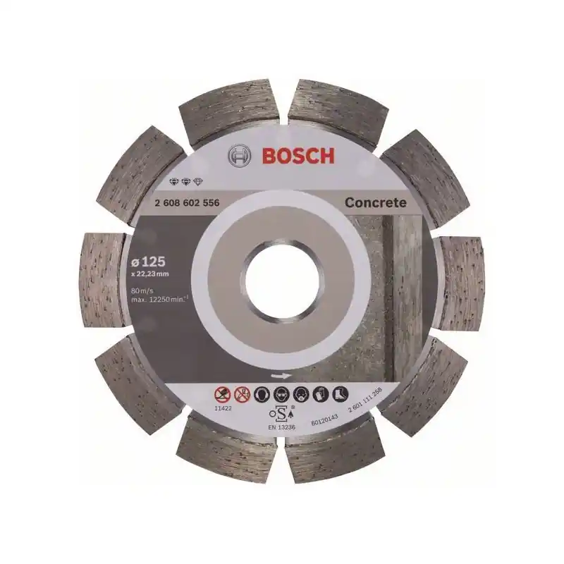 Disque à tronçonner diamanté Expert for Concrete D. 125 x 22,23 mm