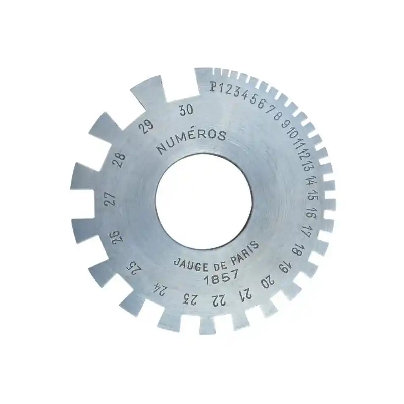 Jauge de Paris capacité de 0,5 à 10 mm 640152