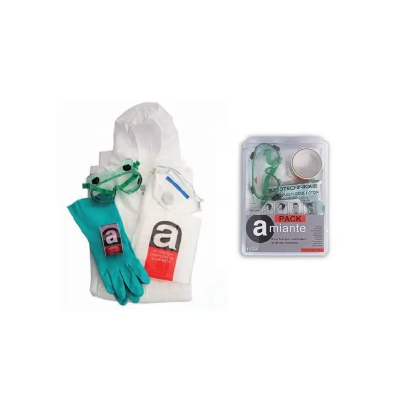 Kit de protection complet amiante PACK AMIANTE