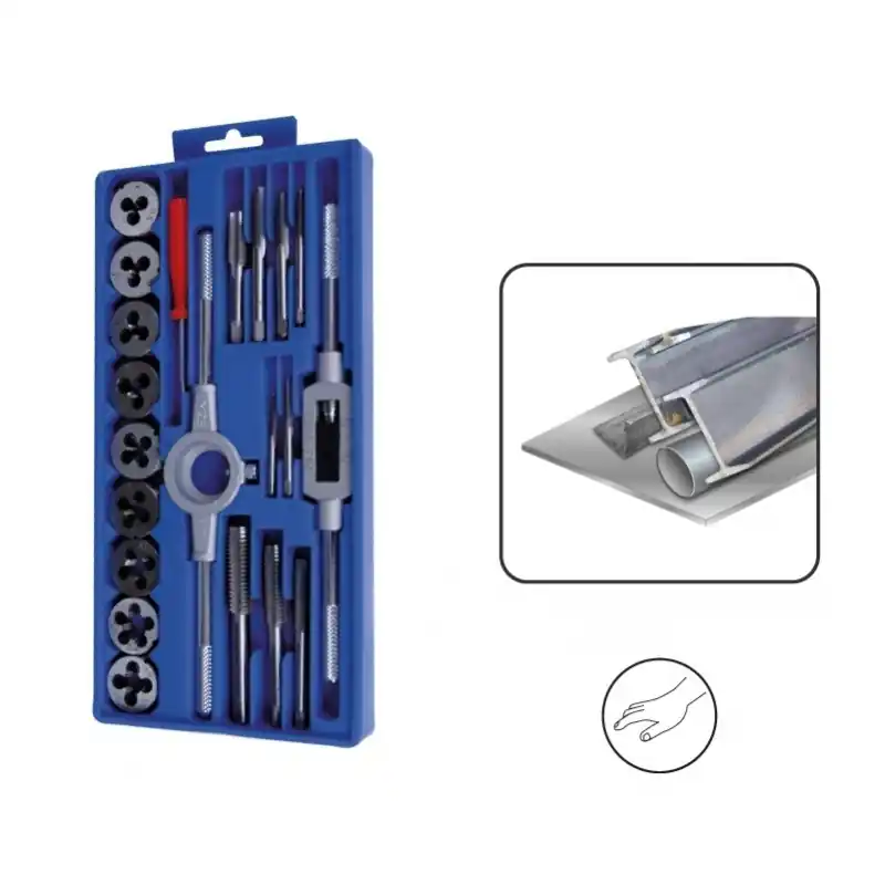 Coffret 21 Pieces Tarauds Et Filieres Accessoires