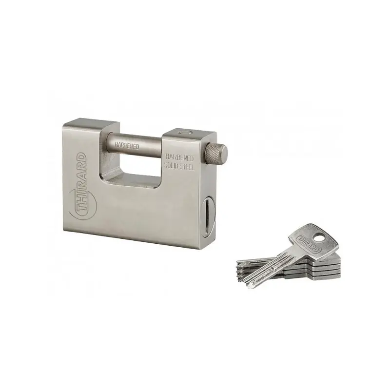 Cadenas THOR 94 mm 5 clés nickel satin 89940