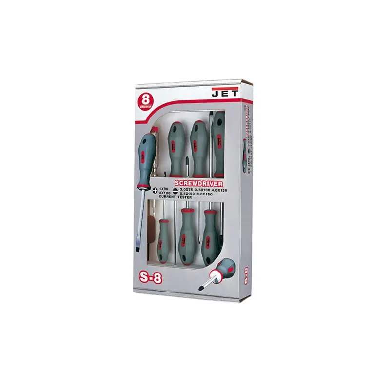 Coffret de 8 tournevis S_8