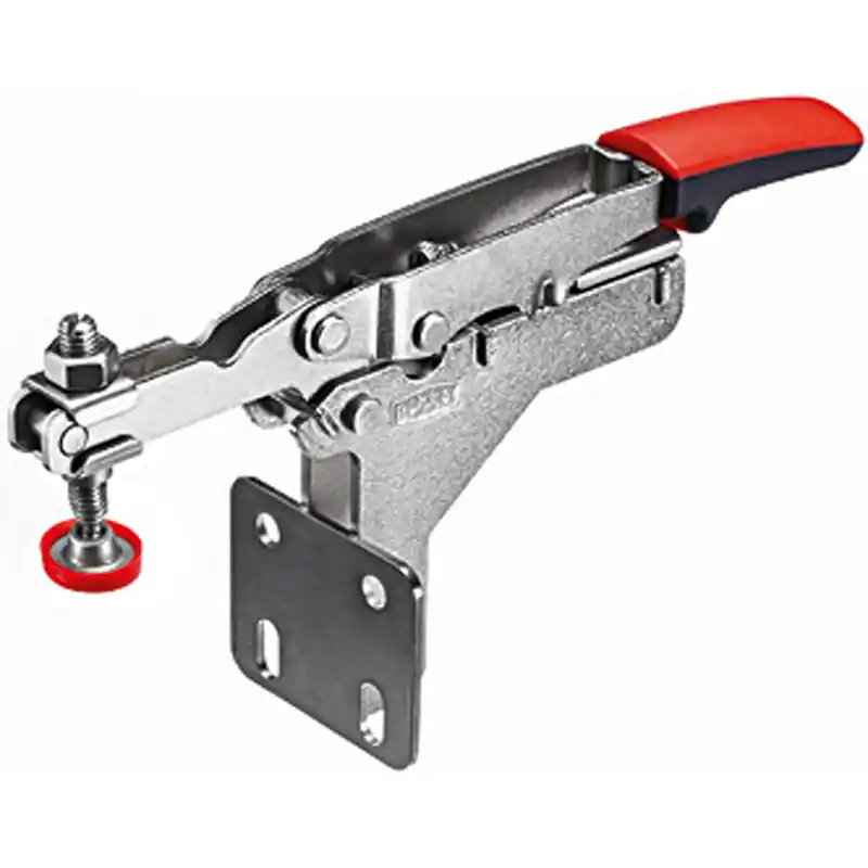 Sauterelle serrageVertical 35mm bras ouvert et platine fixation coudée
