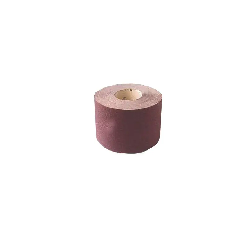 Rouleau toile souple corindon brun 25m grain 80 Leman