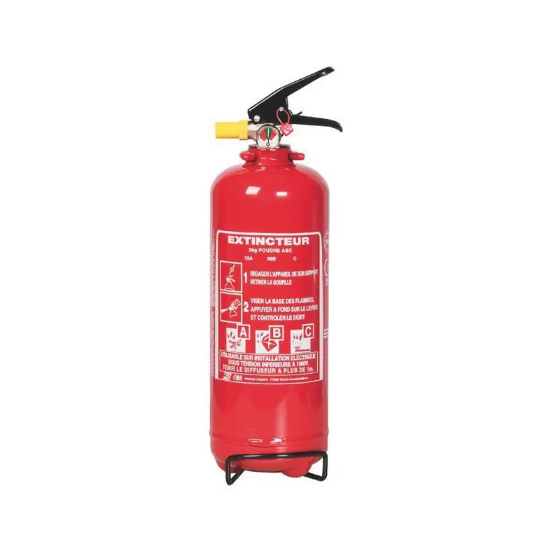 Extincteur à poudre 2 Kg 110x380mm
