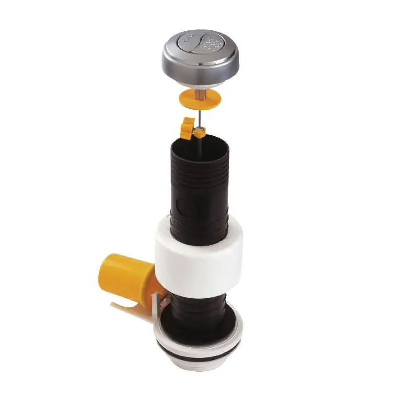 Mécanisme WC à bouton poussoir double Clara 6200 6200.000