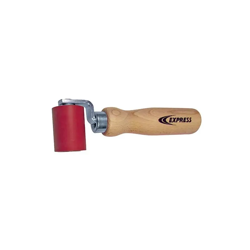Rouleau de pression silicone 31 mm avec manche en bois