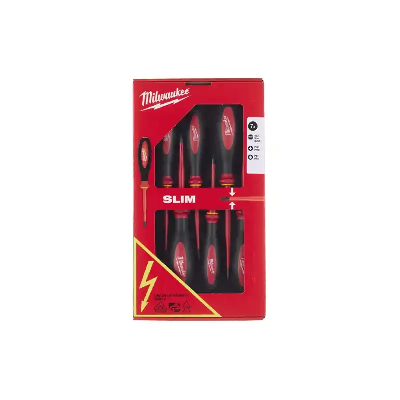Set de tournevis VDE SLIM 7 pièces